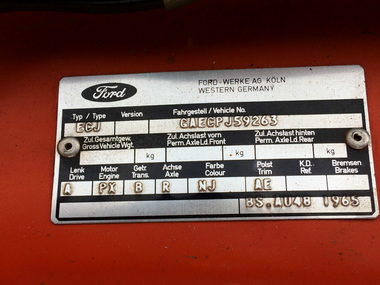 1974 Ford Capri MkI 2800